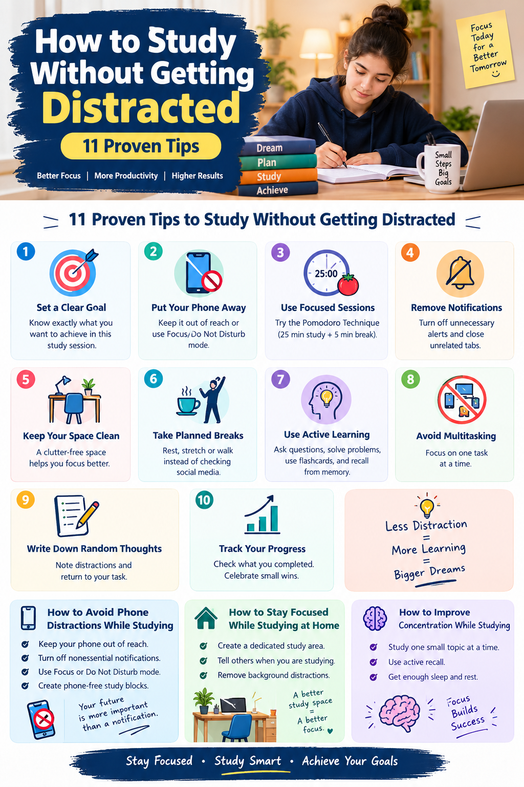 How to Study Without Getting Distracted