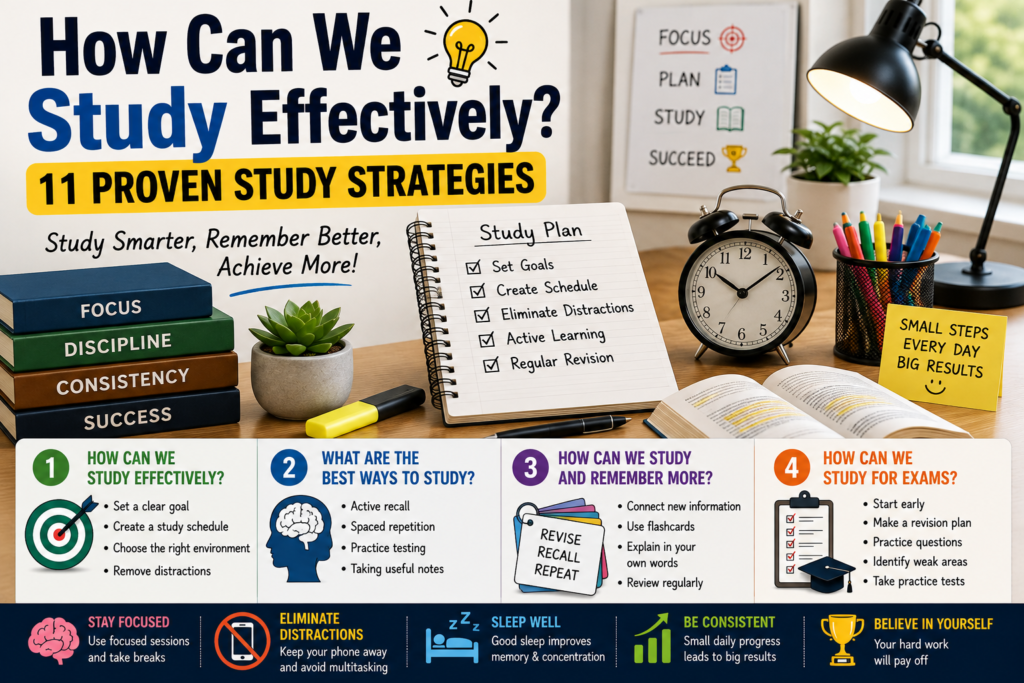 How Can We Study and Remember More