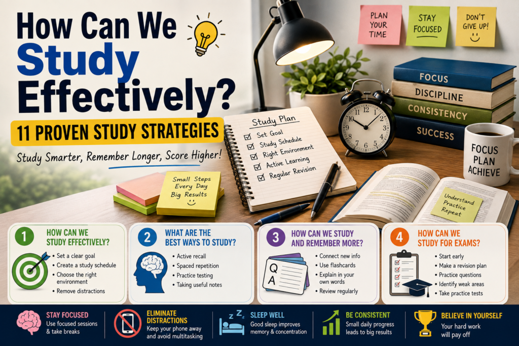 What Are the Best Ways to Study